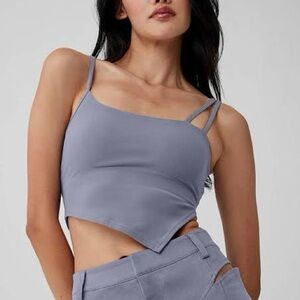 ALO Yoga All Night Tank in Fog